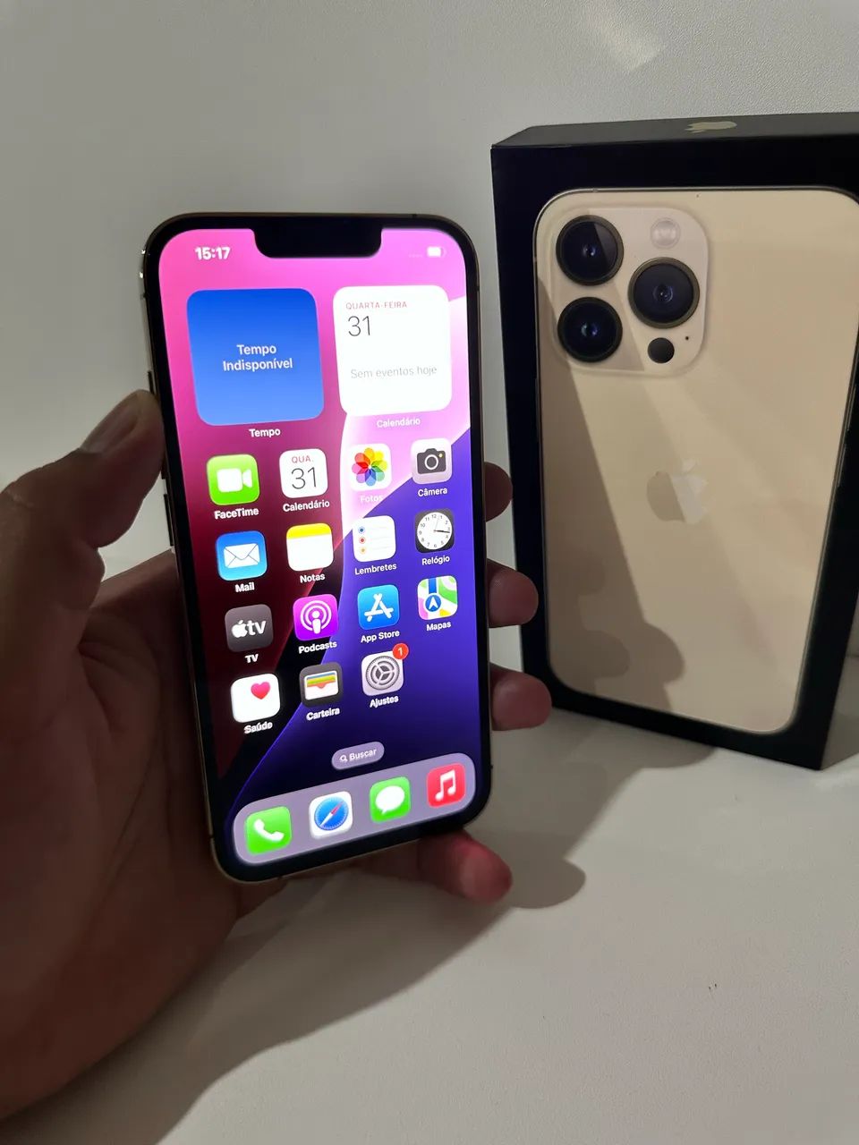 iPhone13 pro128GB 期間限定オークション iPhone 13 Pro 128gb - Celulares e Smartphones - Samambaia Norte