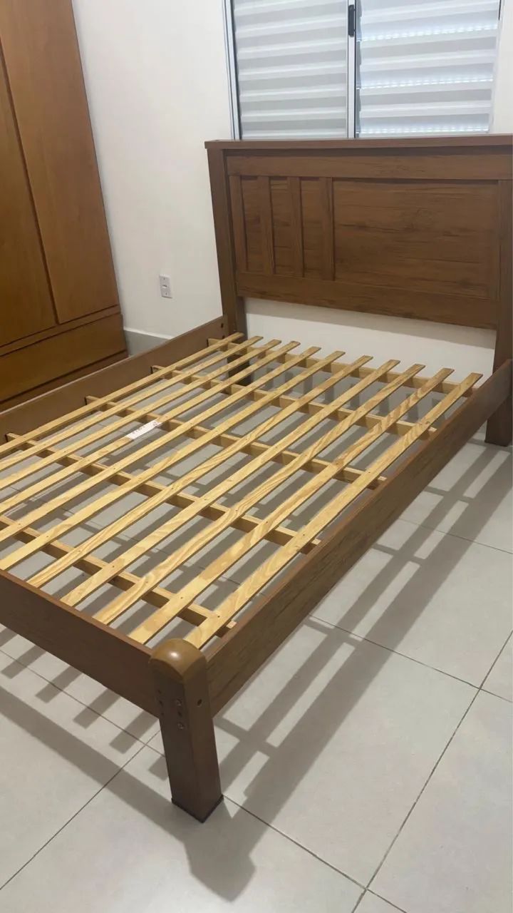 Cama de casal com colchão  - Foto 2