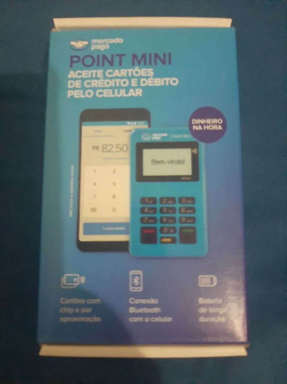 VENDO MÁQUINA DE CARTÃO DO MERCADO PAGO NOVA LACRADO NA CAIXA TEL *  - Foto 4