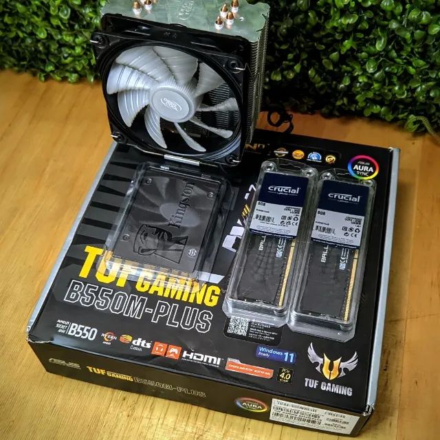 RYZEN 5700X + B550M TUF + 16GB + COOLER + SSD - Foto 5