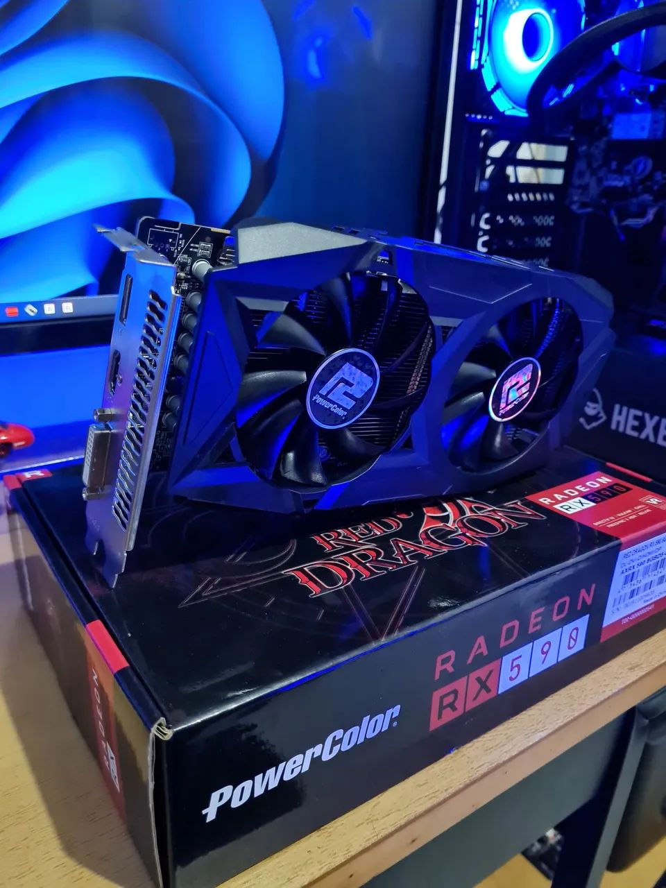 placa de video rx 590