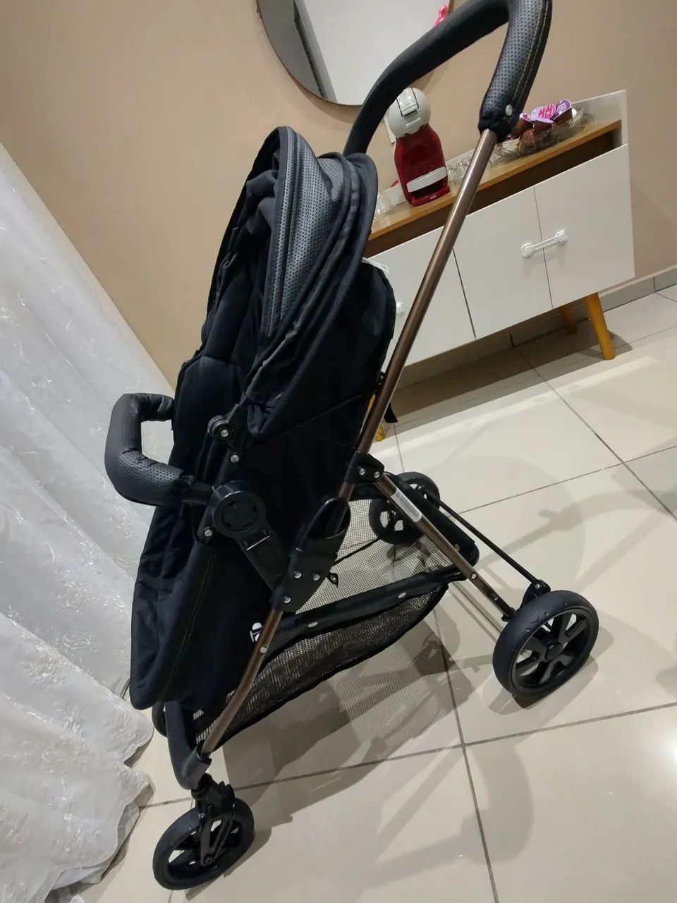 Carrinho de Bebê Dobrável Galzerano (Moisés) - Foto 2