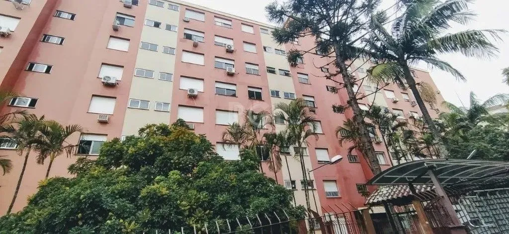 Apartamento de 1 dormitório, cozinha, living e ambientes, banheiro social e área de serviç