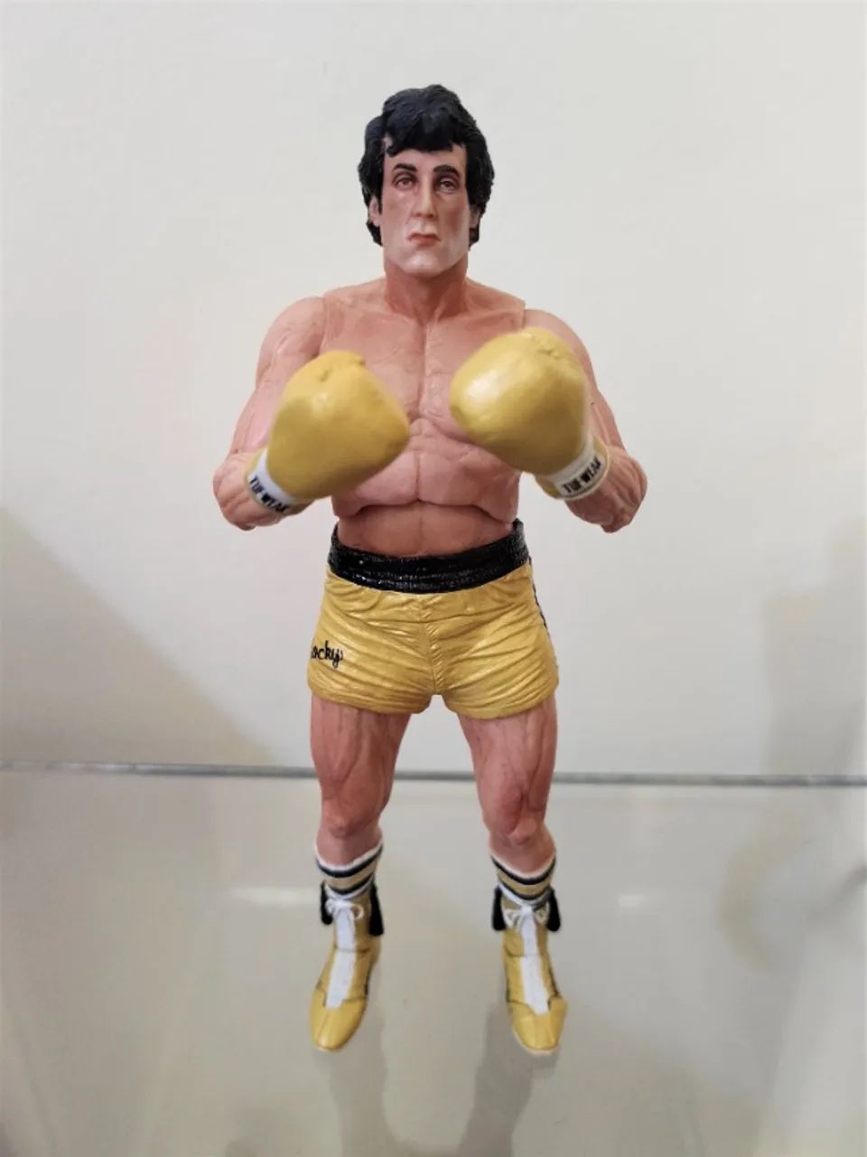 Action Figure Rocky Balboa Rocky 3 Articulado - Neca