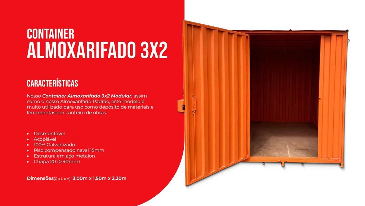 Container almoxarifado para obra - Foto 2