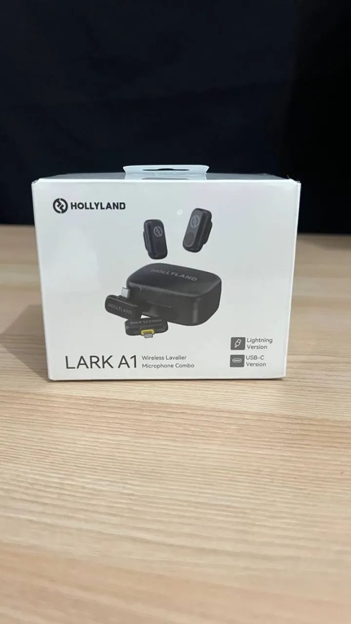 Microfone Sem Fio Lapela Hollyland Lark A1 Profissional Combo/ Para Android e IOS - Foto 4