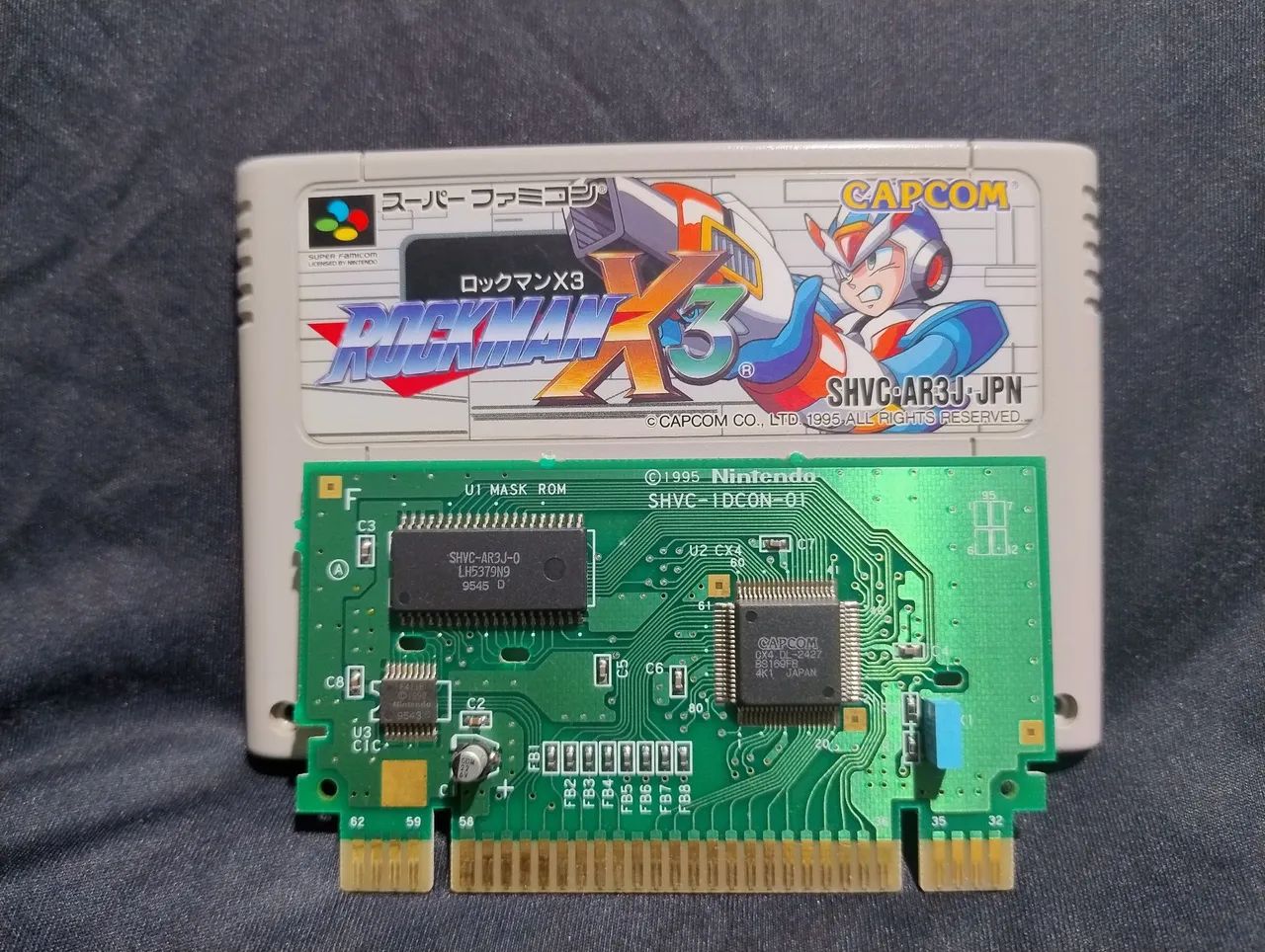 Rockman X3 Super Famicom Jogos de Vídeo Game Santa Martha