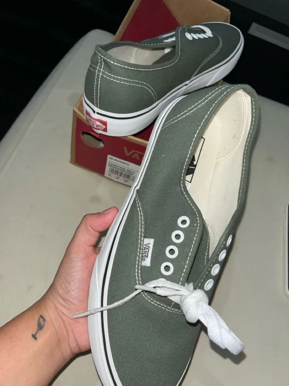 Tênis Vans Authentic Comfycush Mountain View - Verde
