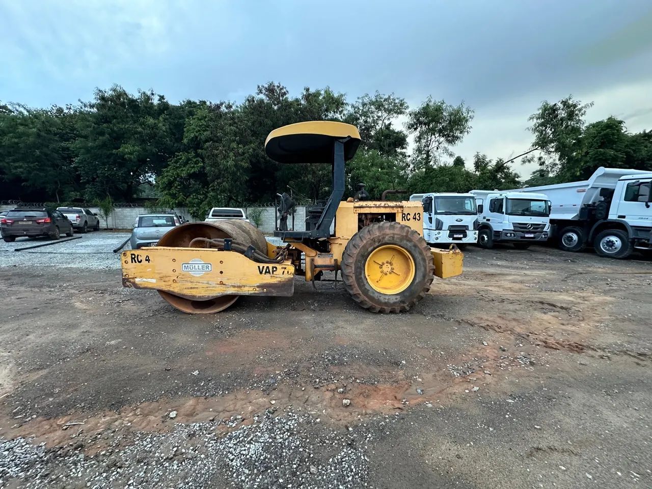 Rolo compactador Müller Vap 70 2006 - Foto 4