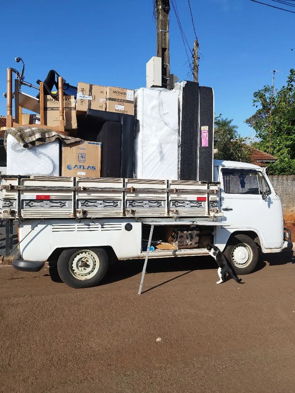 Faço frete Kombi 