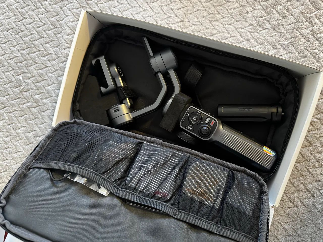 Zhiyun Smooth 5 Combo - Estabilizador Gimbal 3 Eixos - Estado de Novo! - Foto 2