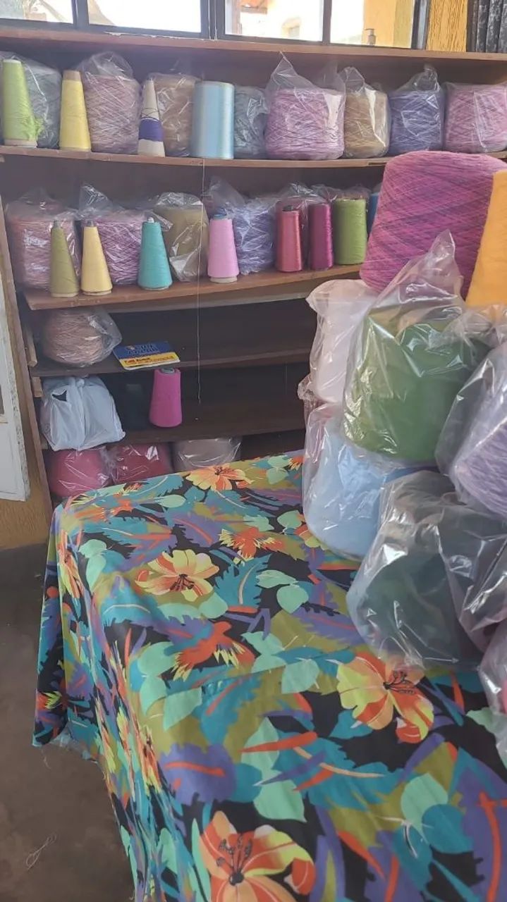 Linhas e Lan Sul  para costuras e bordados *( R$ 20,00 o Kilo) - Foto 3