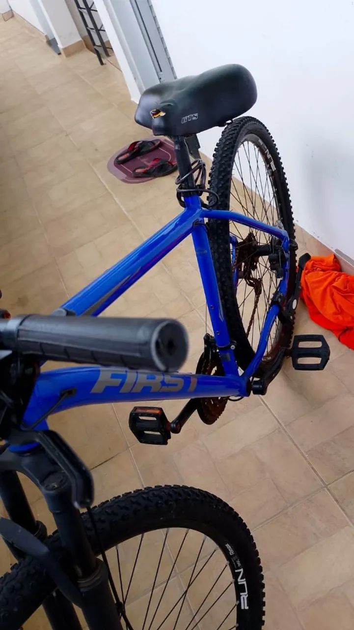 Bicicleta Aro 29 Azul com Marchas - Foto 2