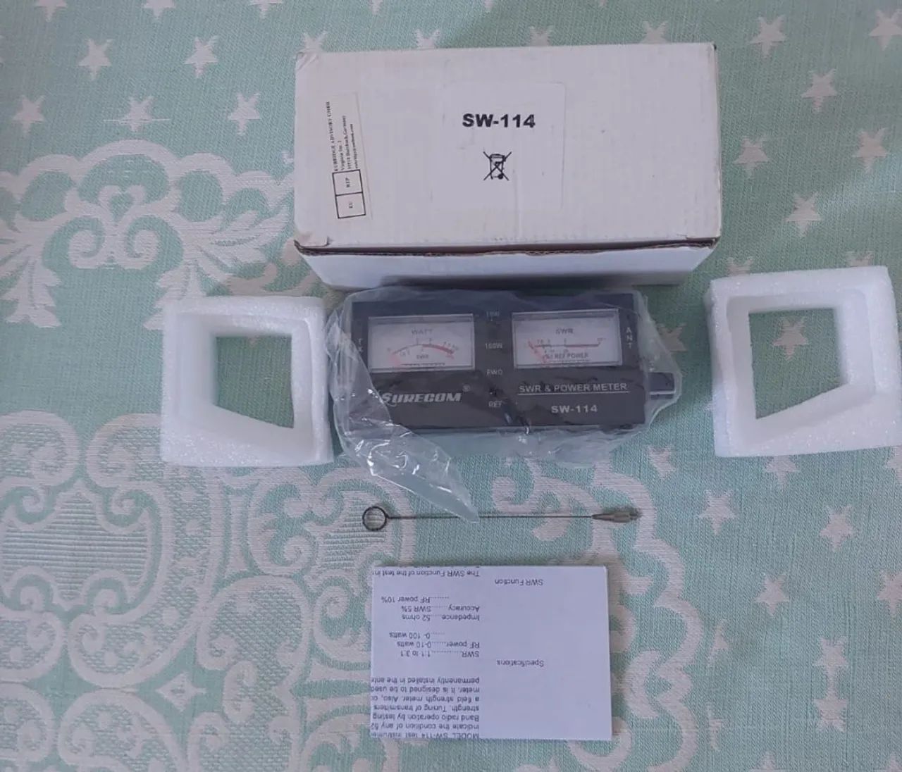 Medidor de Potência e SWR Surecom SW-114 - Foto 2