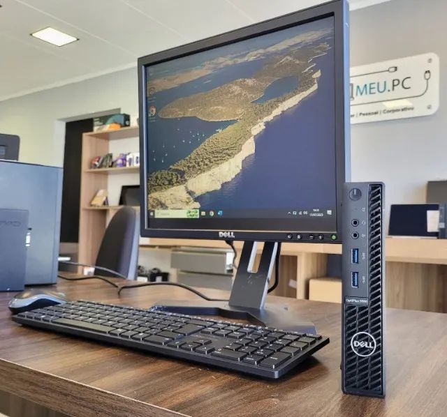 Mini PC Completo Dell Optiplex 3080 - 10ª Geração | Core i5 | 256B SSD | 8GB DDR4