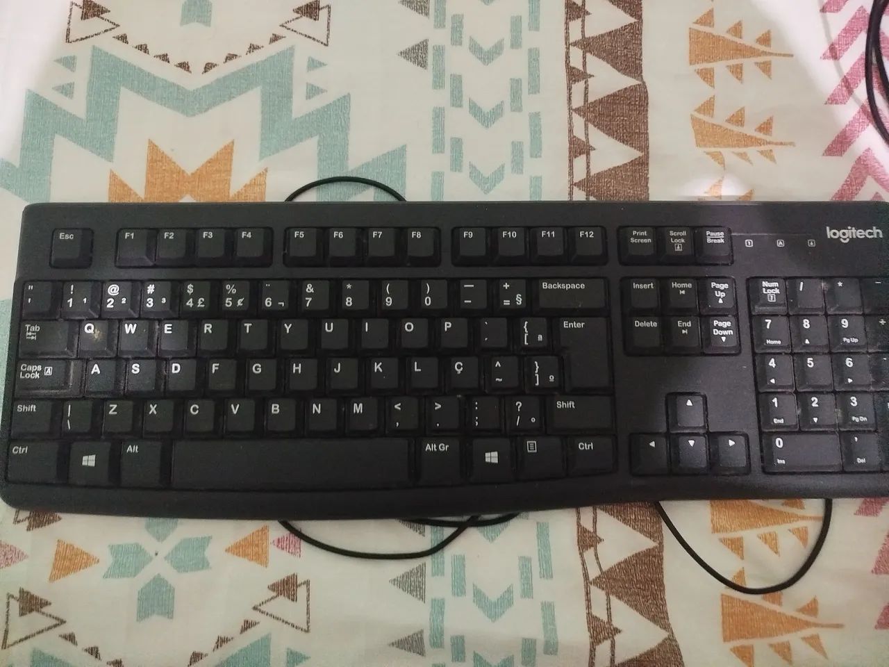 Kit Mouse Gamer Redragon M610 + Teclado Logitech Office - Foto 3
