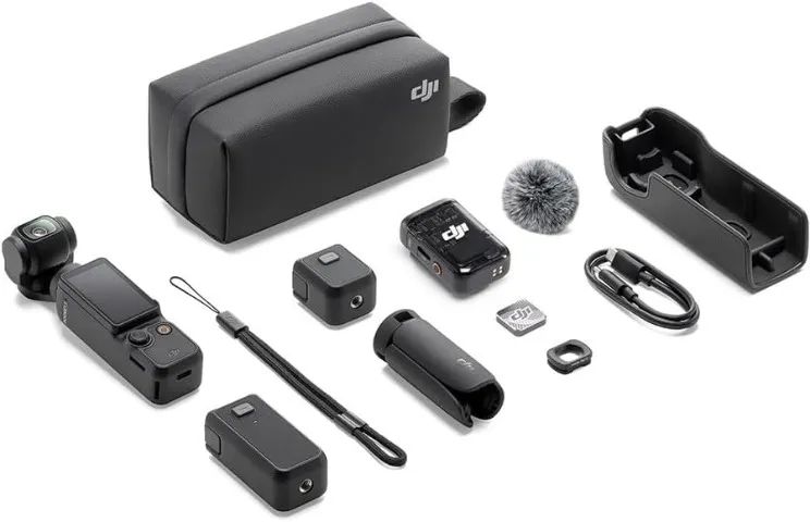 Câmera De Vídeo Dji Osmo Pocket 3 4k Creator COMBO - Foto 5