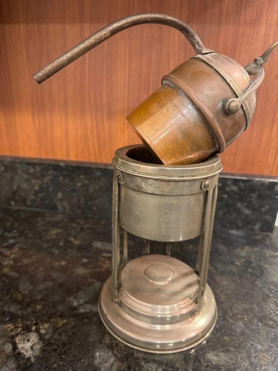 CAFETEIRA ITALIANA(1910/1920) AQUILAS FERRARA FRATELUSANTINI *RARISSIMA* Metais Nobres 