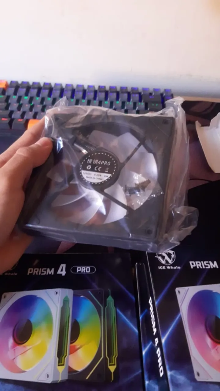 4x Ventoinhas Prism 4 pro