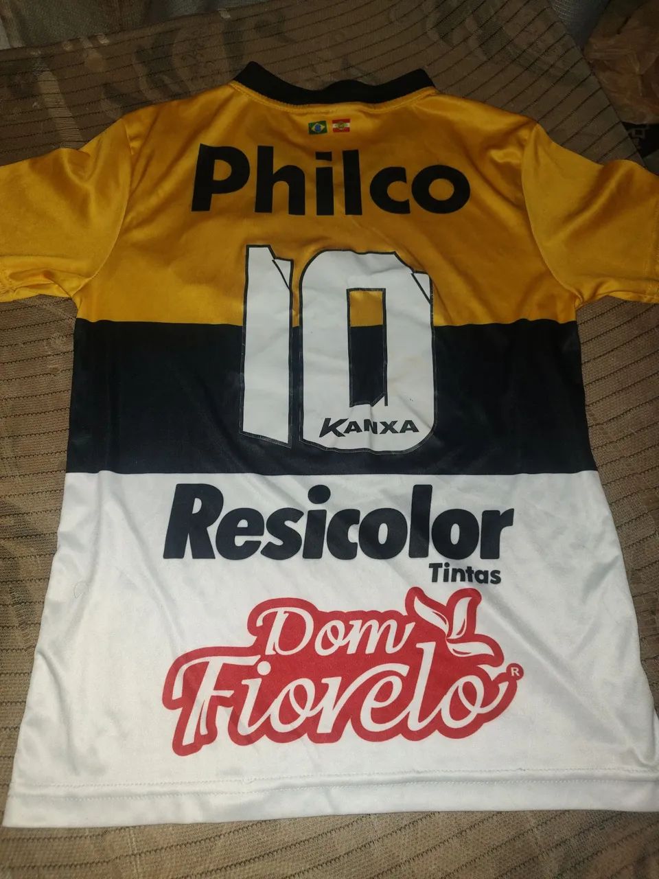 Camisa de Futebol infantil, tamanho P, do Criciúma Esporte Clube  - Foto 3