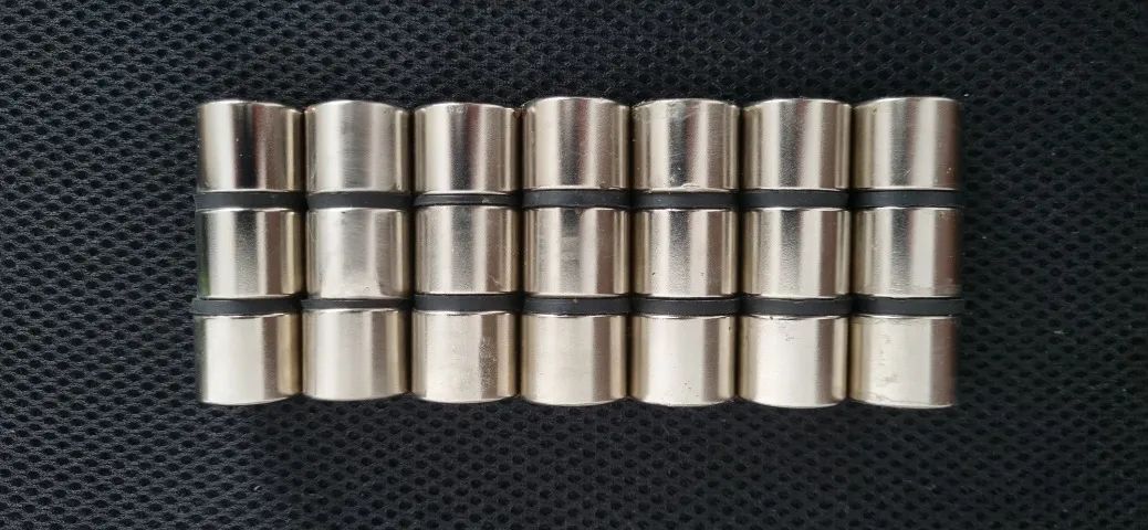 21 Imãs de Neodímio, Super Fortes, Cilíndricos 25 mm x 20 mm - N50