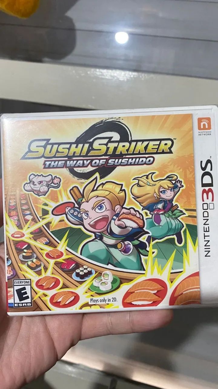 Sushi Striker The Way Of Sushido Nintendo 3ds Lacrado Usa