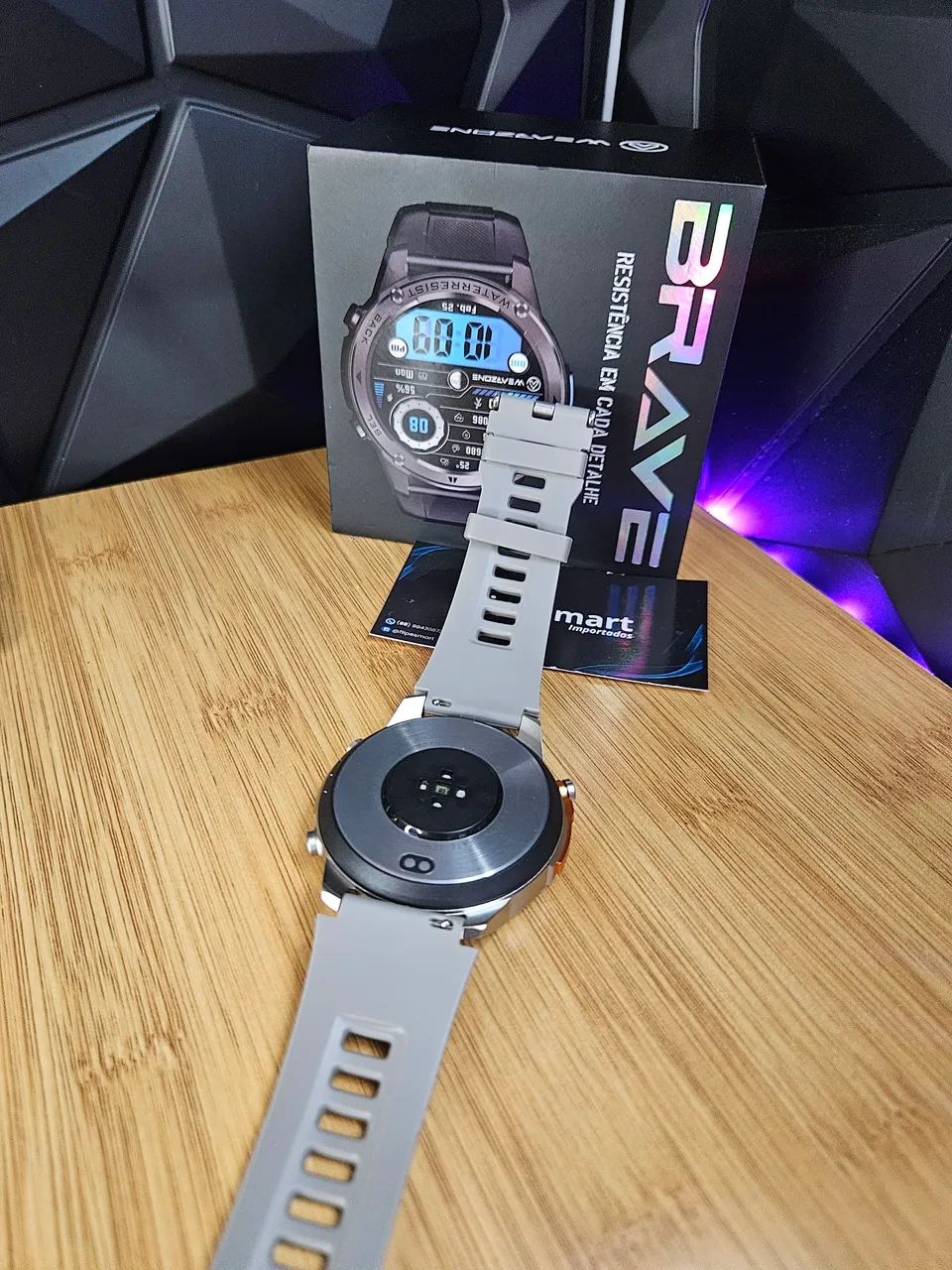 Smartwatch BRAVE Stratos 2+ Garantia(Novo) - Foto 3