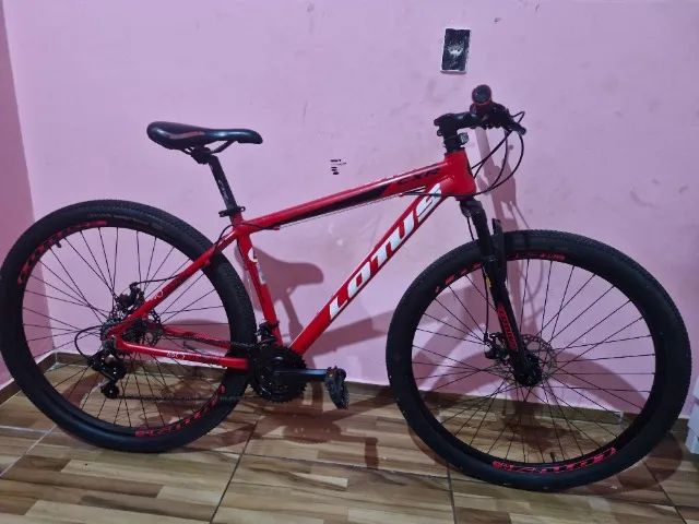 Bike Lotus aro 29 revisada com peças shimano e alumínio. 