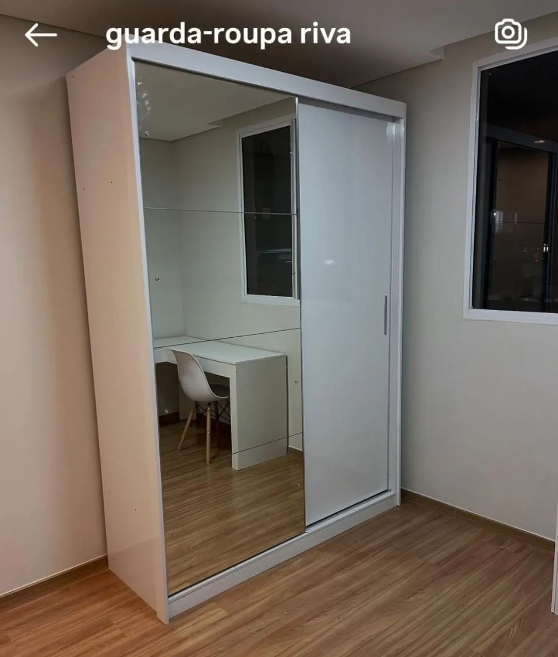 GUARDA ROUPA RIVA - DEMOBILE ENTREGA E MONTAGEM GRATIS! - Foto 3