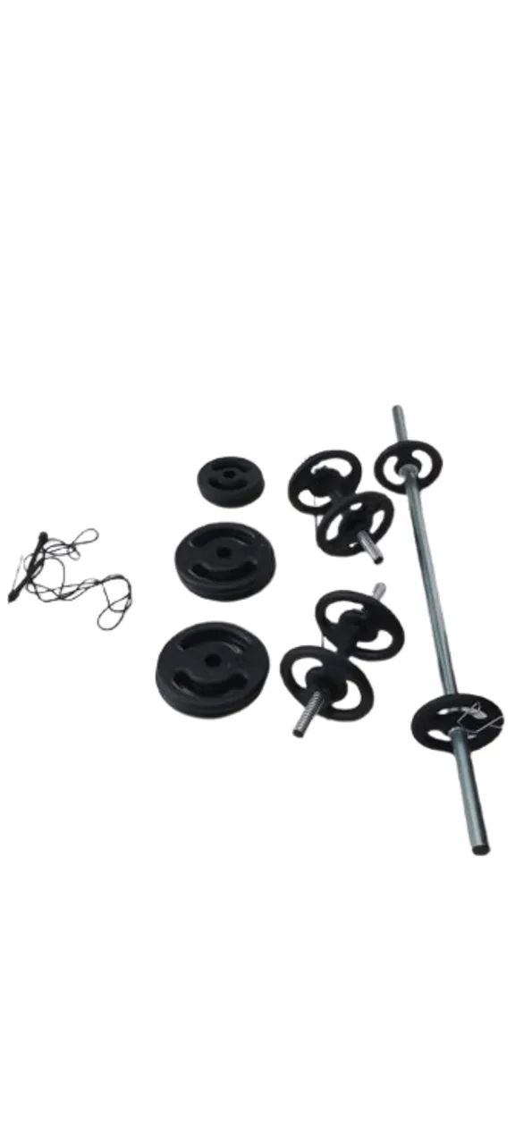 Barra + Halteres - Foto 4