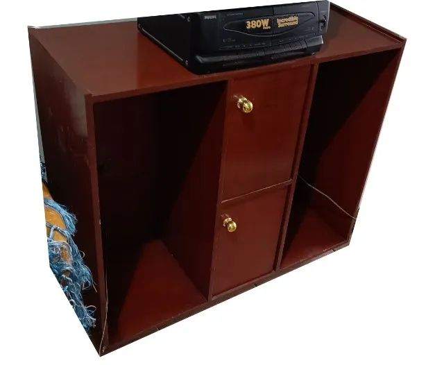 Estante Rack para sala madeira maciça  - RETIRADA EM CASCADURA - Foto 3