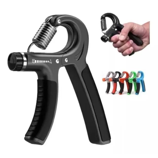 Hand Grip Flexor De Punho Com Mola Ajustável Antebraço Mãos