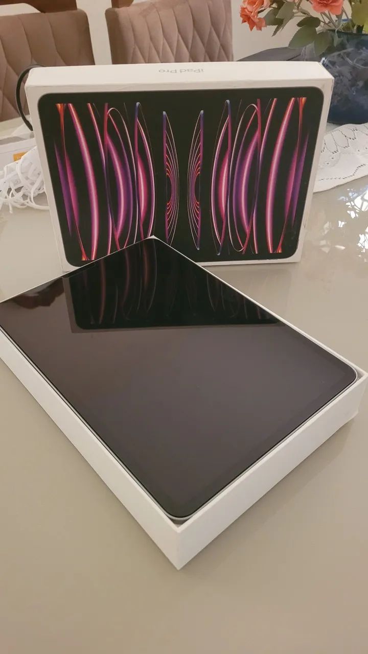 Ipad Pro M2 256 GB 4th 11 polegadas + acessórios 