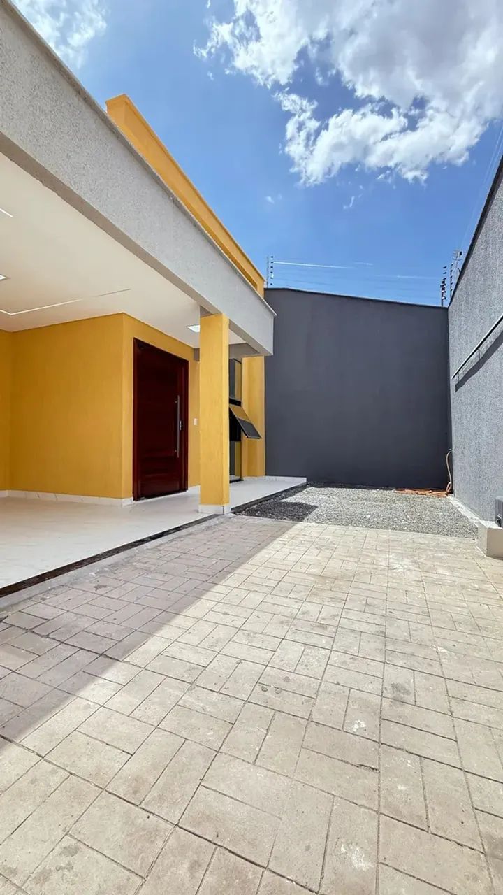 Casa nova no Manoel Evangelista zona sudeste com 3 quartos em Novo Horizonte - Teresina -  - Foto 2