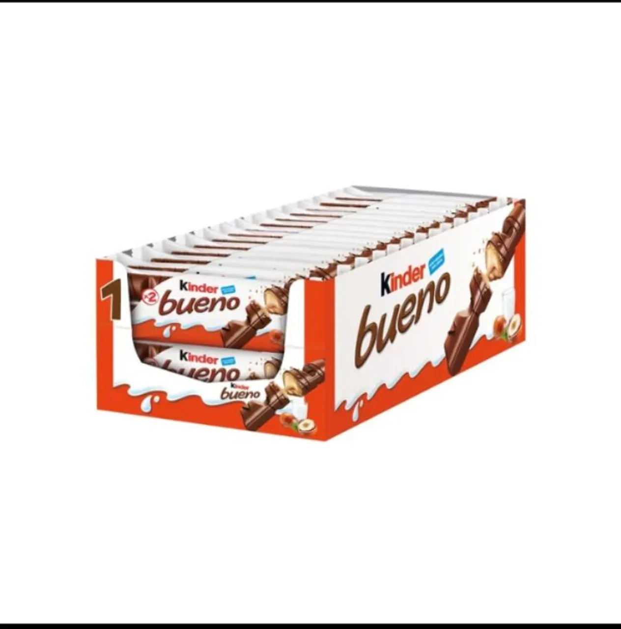 Kinder Bueno - Pacote com 30unidades