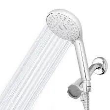 Ducha de chuveiro  de alta pressão cromado - Foto 3