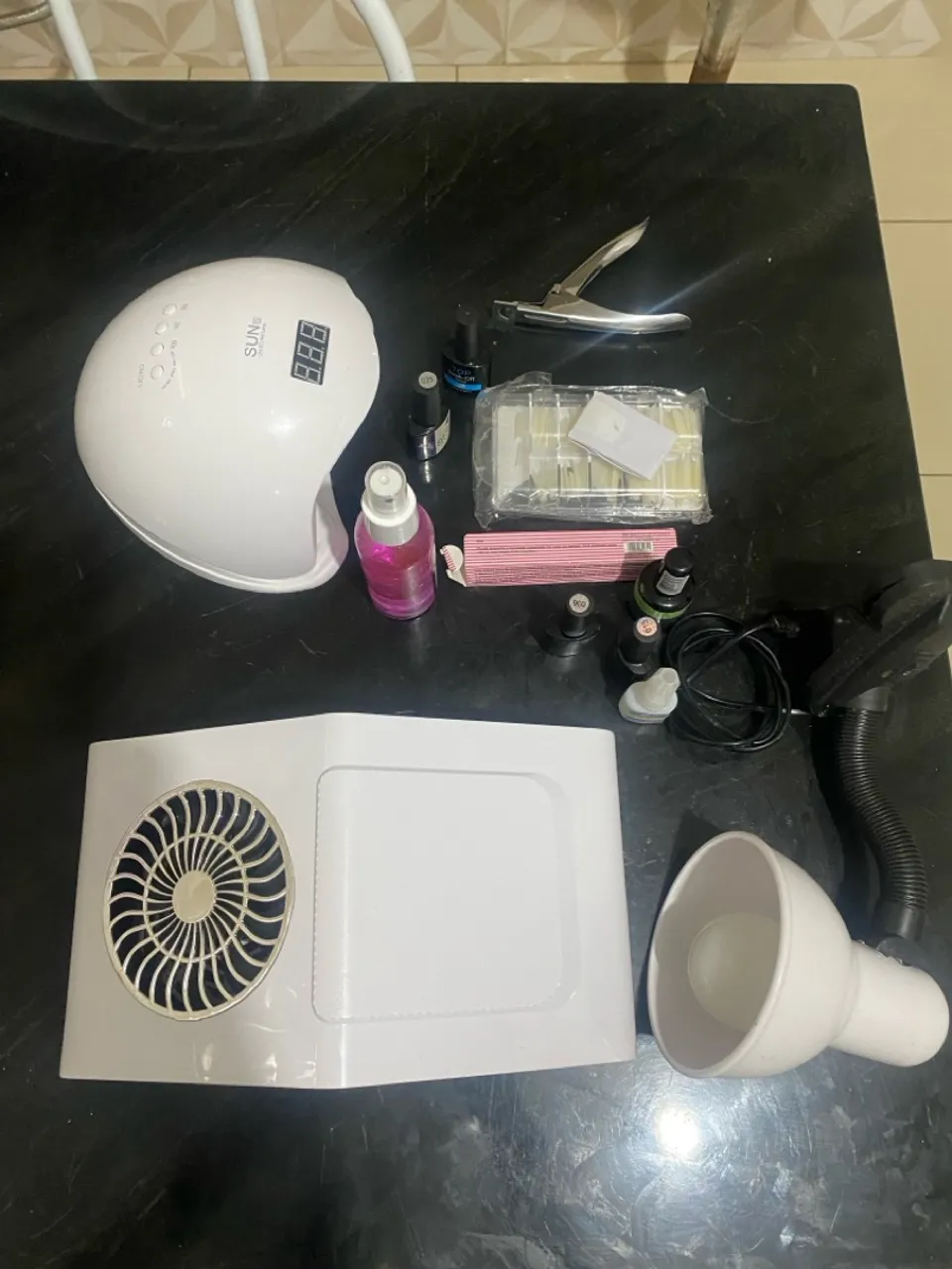 Kit completo para unhas de gel e acrílico