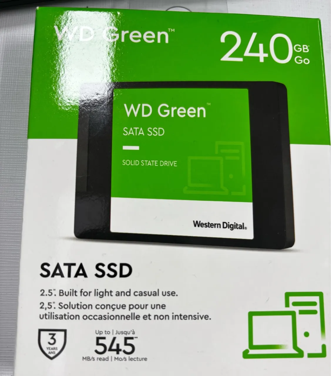 SSD WD Green 240GB SATA