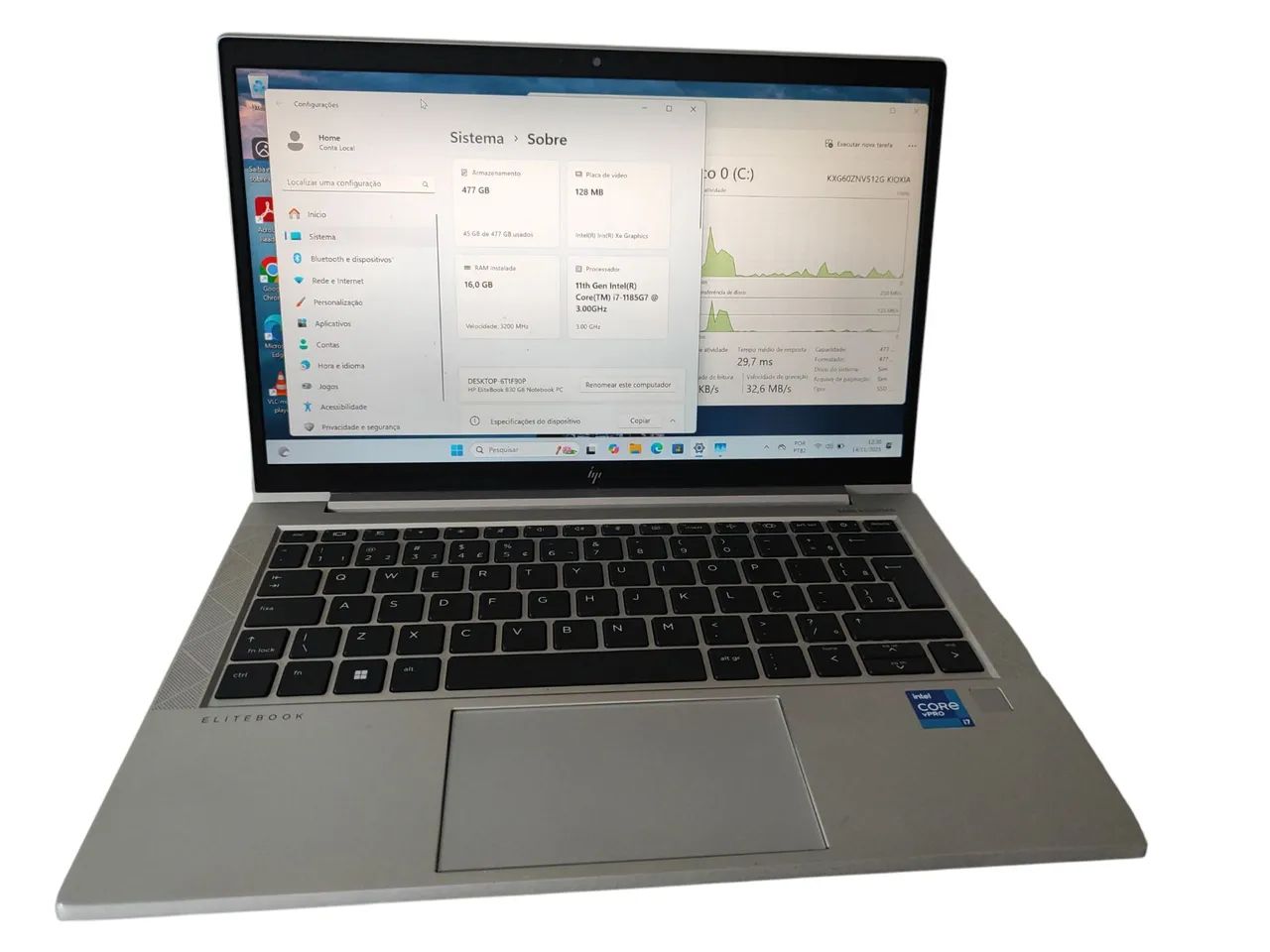 Notebook HP Elitebook 830 G8 - Notebooks - Jardim Casa Branca