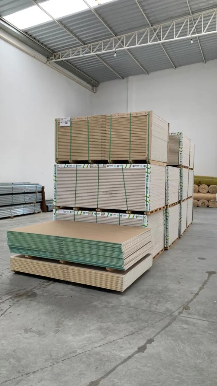 Placa RU, 12,5mm Drywall - Resistente à Umidade 