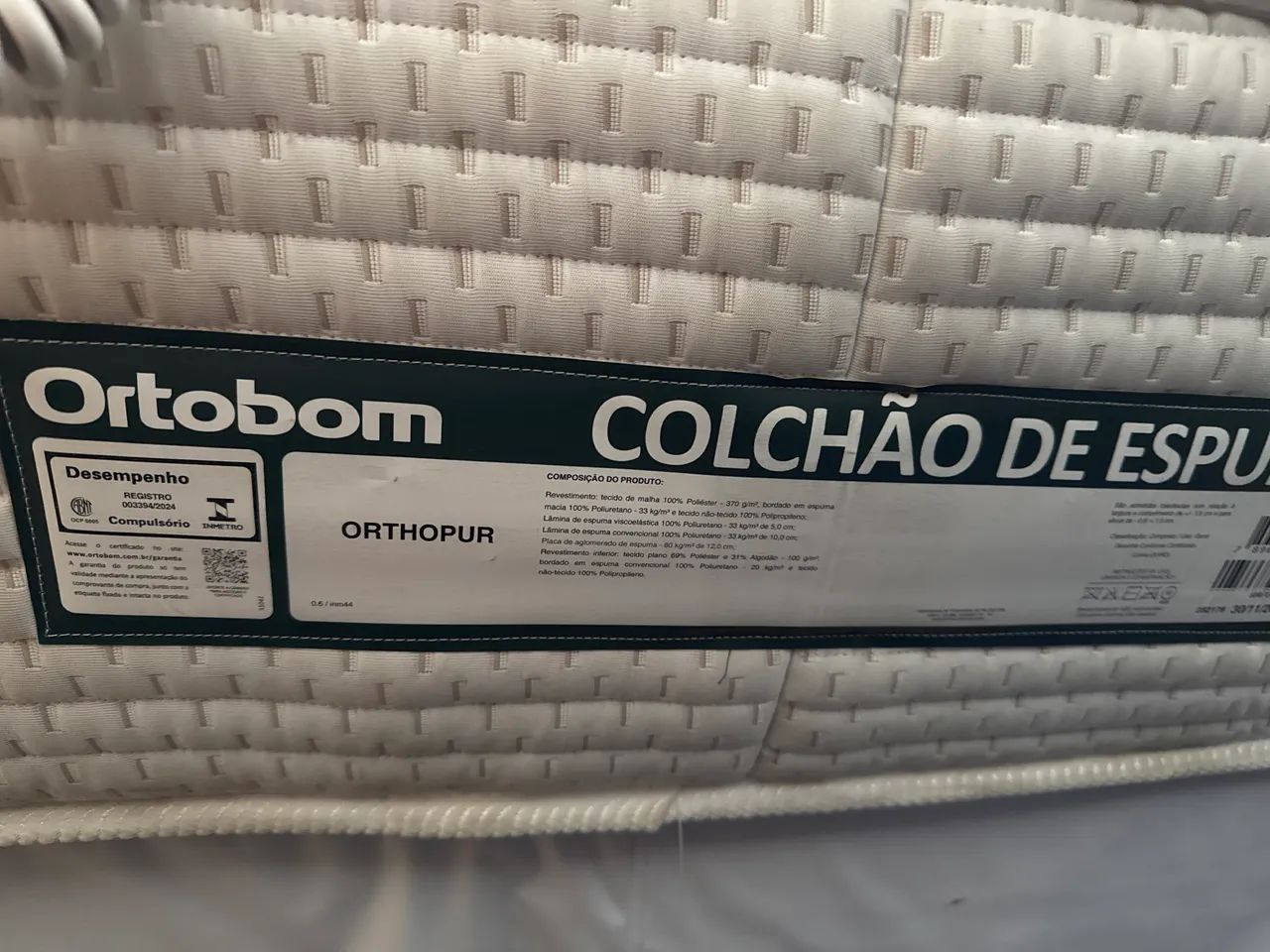 Colchão Ortophur queen Ortobom
