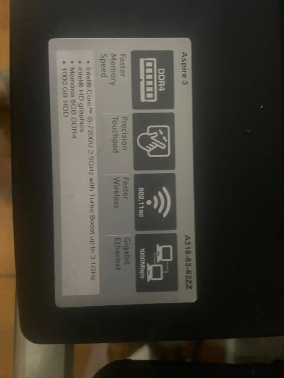 Notebook Acer em perfeito estado - Foto 2