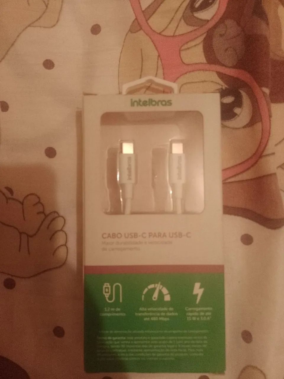 Cabo USB-C para USB-C - Foto 4