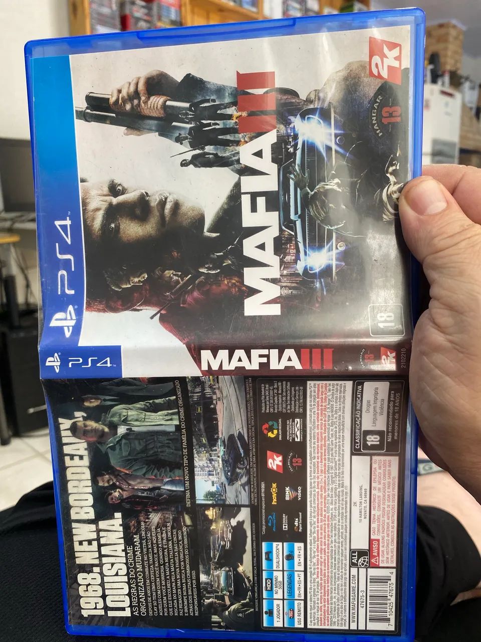 Mafia III Ps4 Completo Com Mapa - Foto 4