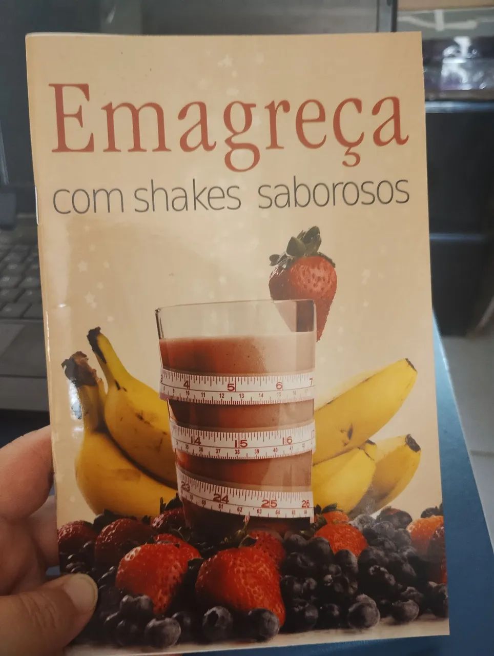 Mini livro shakes poderosos
