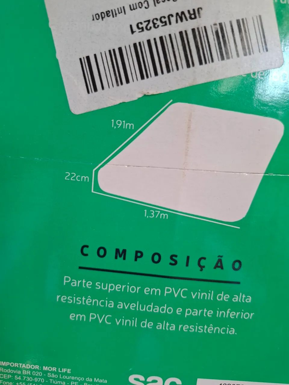 Colchão inflável casal - Foto 2