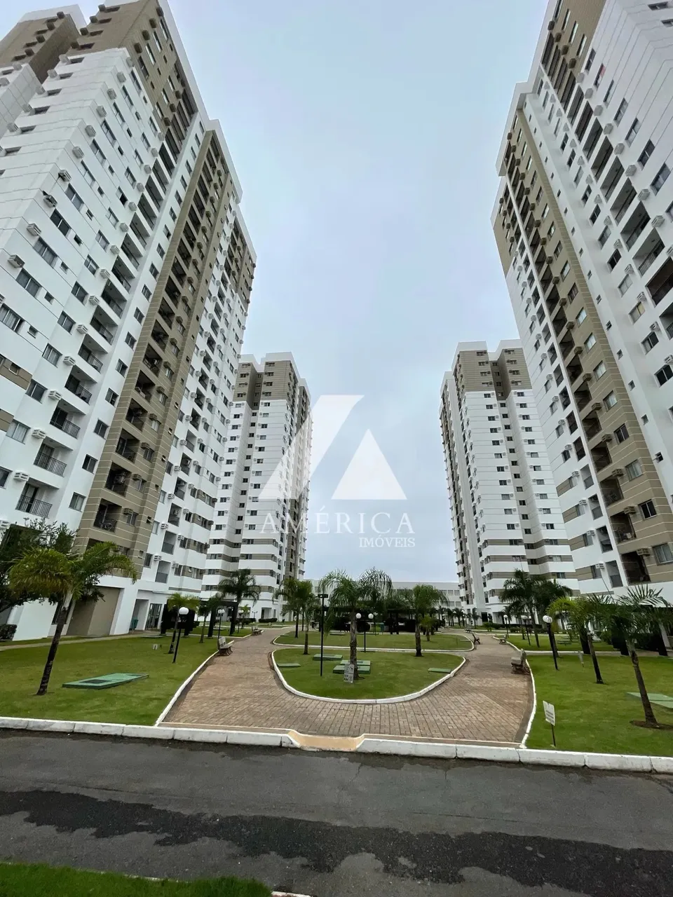 Apartamento para aluguel com 3/4, sendo uma suíte no Parque Beira rio em Cuiabá-MT