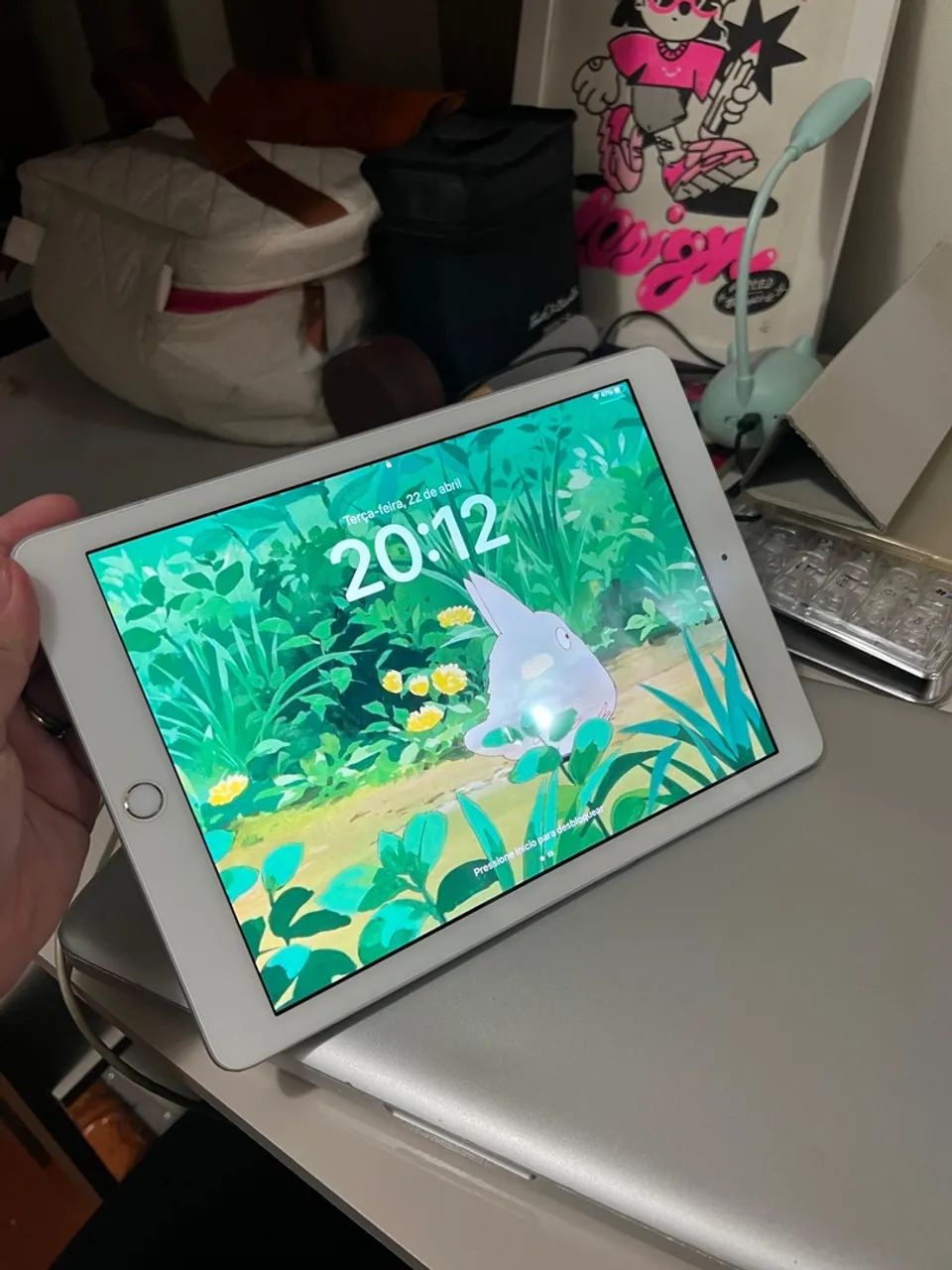 iPad 6 32gb com película e capa - Foto 4