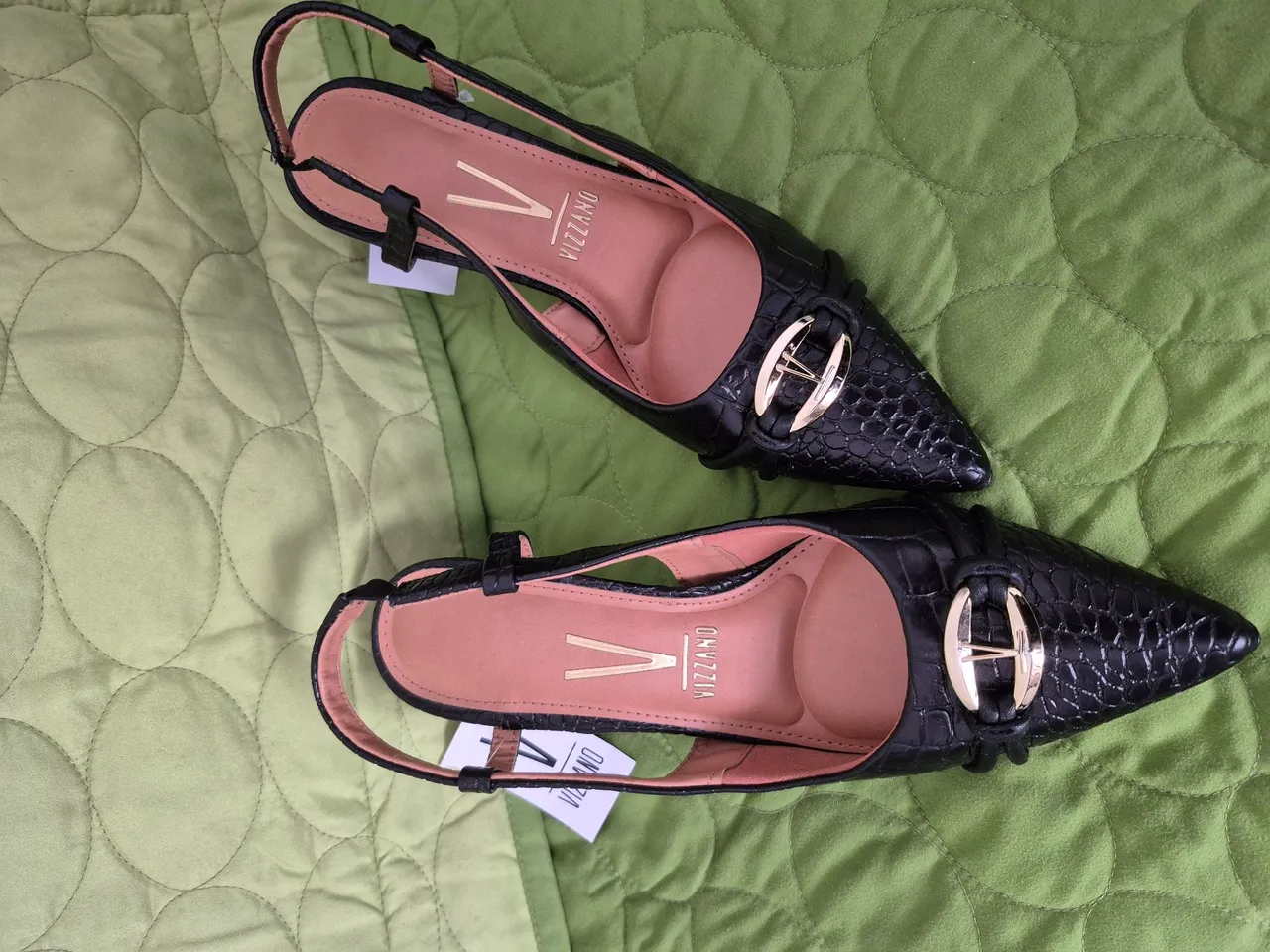 Sapatos Vizzano Slingback - Preto