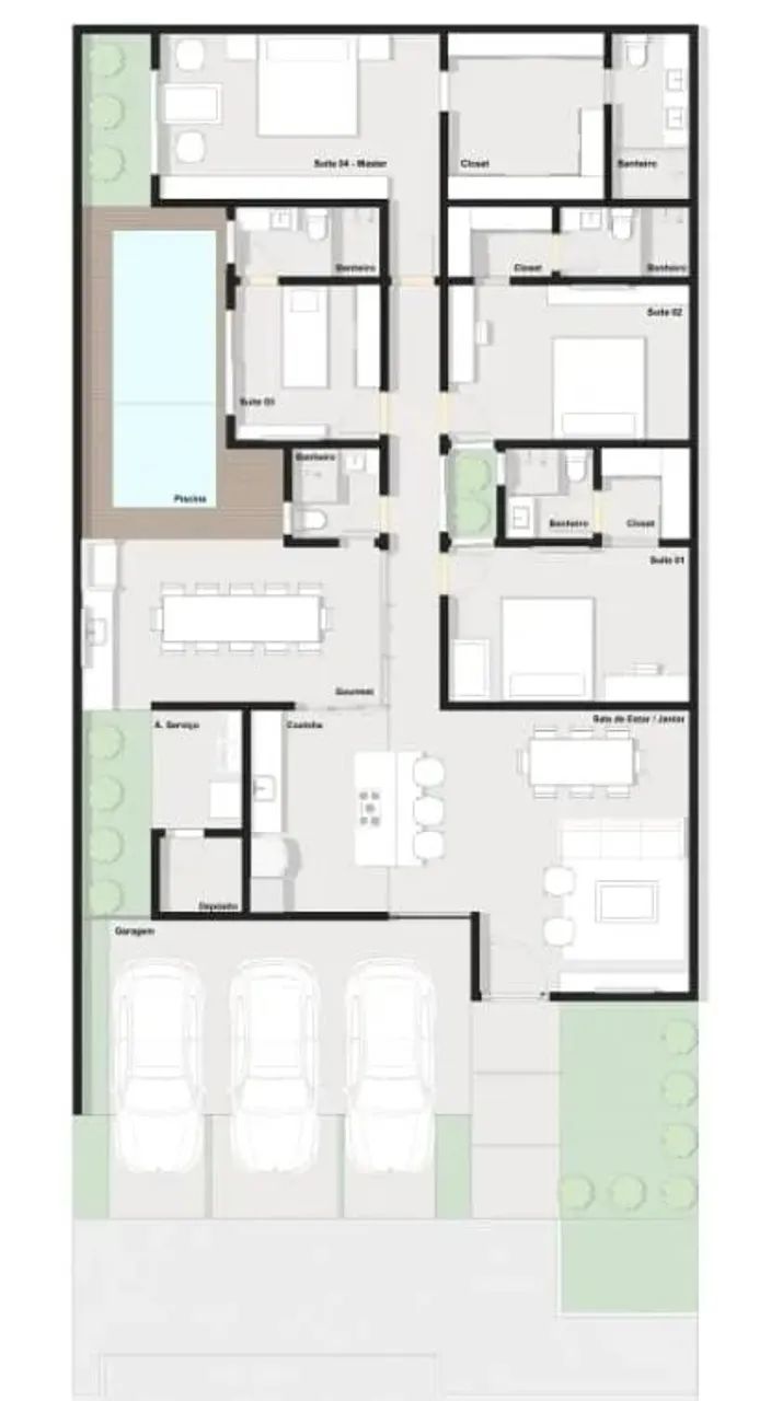 ** Casa Exclusiva no Condomínio Colinas Bella Vista  Lazer, Segurança e Sofisticação** - Foto 5